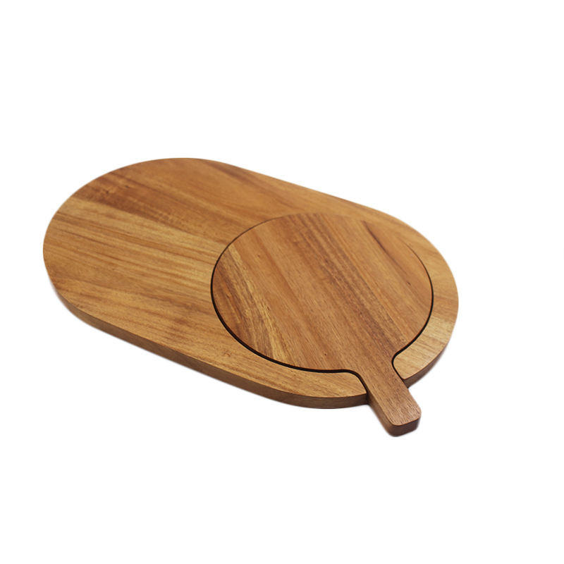 Tabla de cortar de madera multifuncional tabla de cortar hogar tabla de cortar carne de res pizza tablero queso Queso bandeja desayuno plato