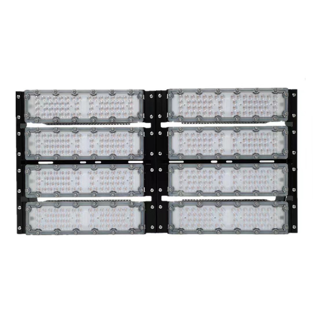 Lámpara de luz LED al aire libre lámpara especial de campo de campo módulo negro lámpara de túnel 50W100W150W200W250W300W400W