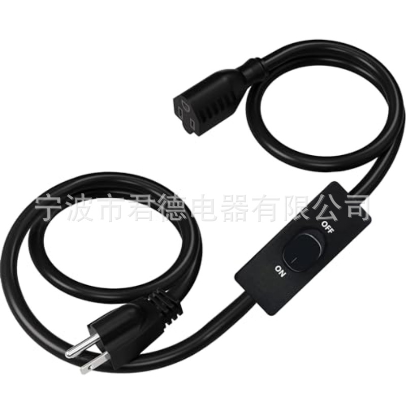 厂家直销户外/室内重型三芯延长线带开关防水阻燃防雨水