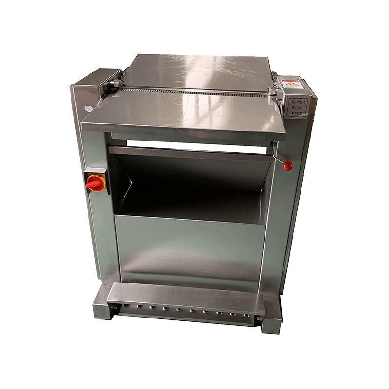 Máquina de corte automático 500 de carne rápida y continua 304 acero inoxidable corte de carne de carne de carne comercial