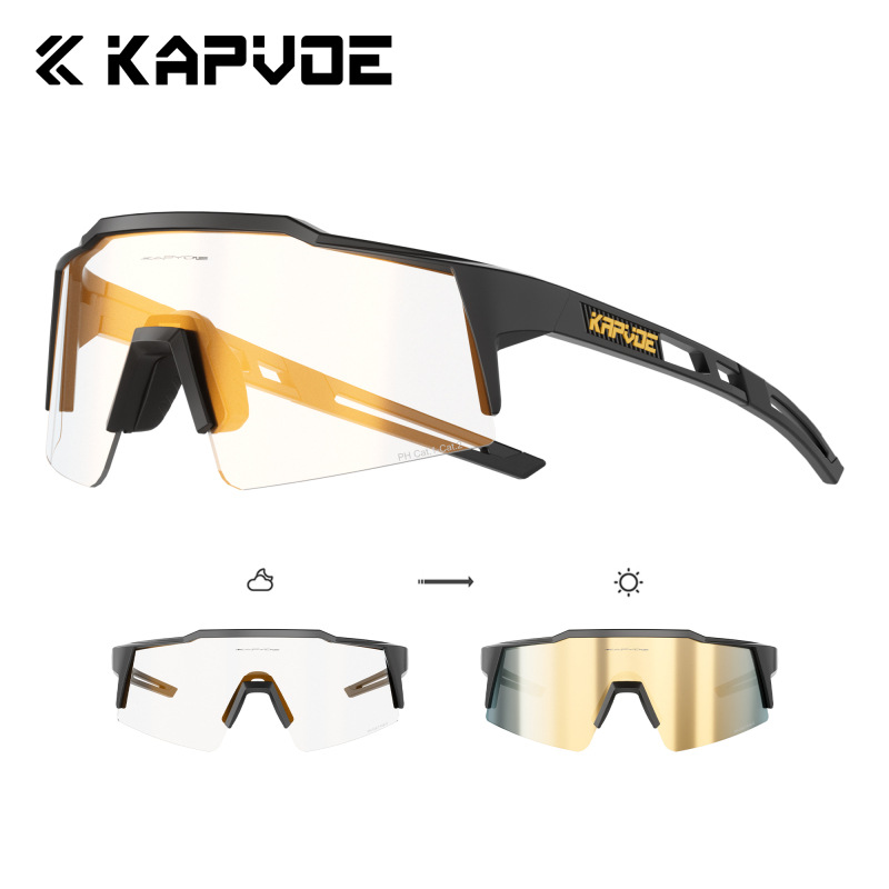 Gafas Fotocromáticas de Ciclismo UV400 TR90 A Prueba de Viento para Ciclismo de Montaña image 17