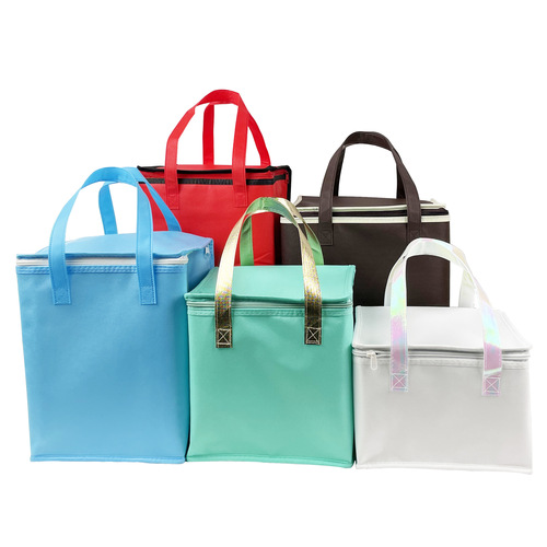 O& Hot Pot BBQ Takeaway Cake Insulated Bag, Customizable Hand-Held Seafood Refrigerated Packing Bag, Food Preservation Special Thick Aluminum Foil