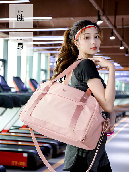 Shoulder bag for swimming wet and dry separation