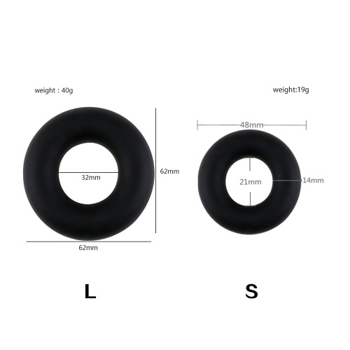 Large liquid silicone sperm locking ring for men, delayed ring, liquid foreskin resistance and re-ring, adult products wholesale