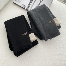 咘米儿冬季女童打底裤校服神器纯棉儿童韩版蚕丝裤保暖休闲双层裤