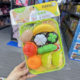 Play house simulation peeling plate fruit cutting fun role playing boys and girls children's toys park stall