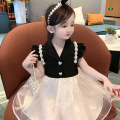 Ladies Summer Dress, Celebrity-Style Strappy Skirt, 2024 New Arrival Trendy Baby Thin Children's Wear Summer Dress