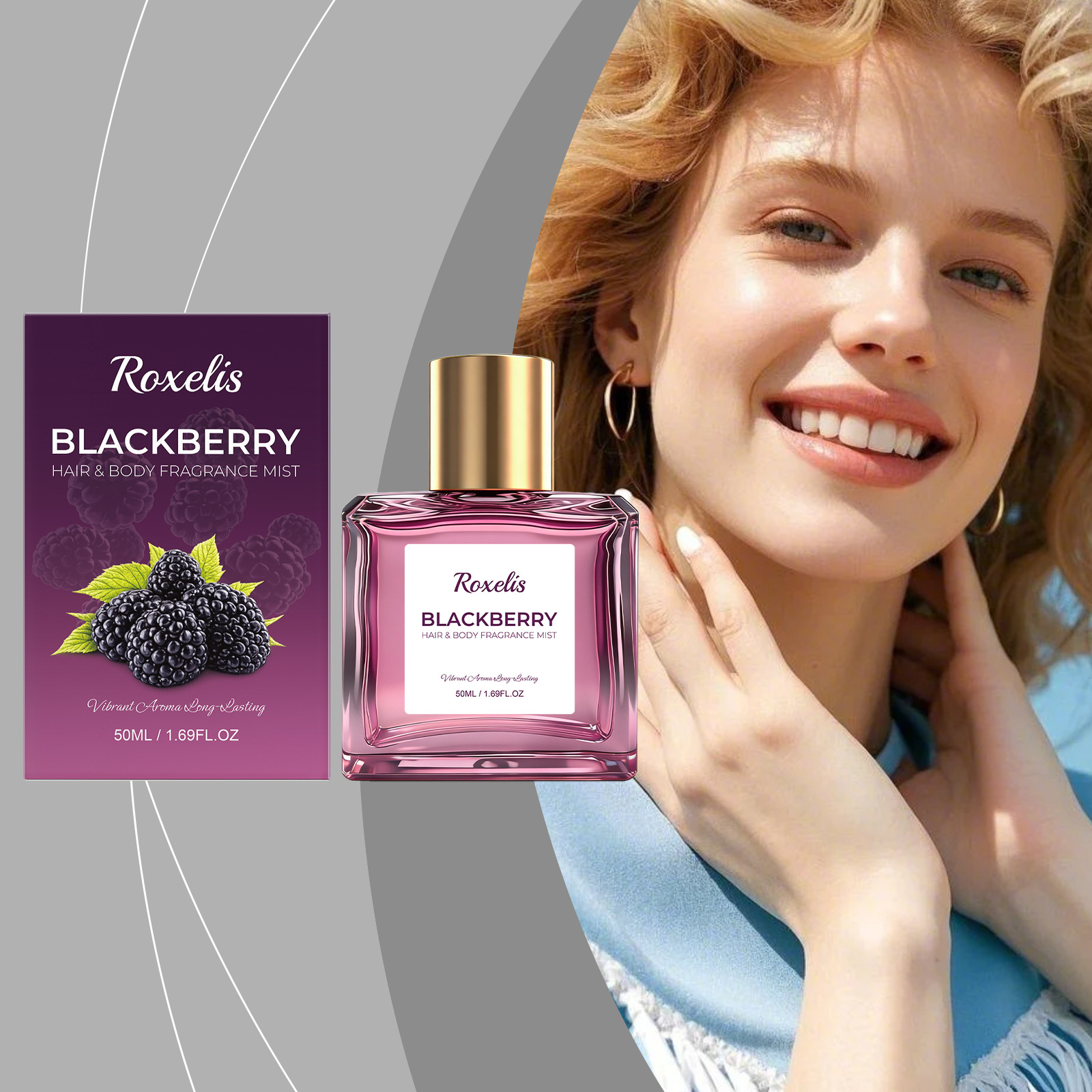 黑莓优雅香氛 日常约会通勤清新细腻优雅怡人留香日常便携式香氛