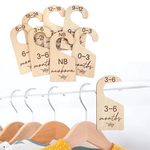 H 74225 Baby Milestone Wooden Divider Ӥ����̱�ľ�ʷָ���
