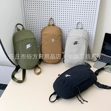 胸包女斜挎新款运动包男户外旅行骑行登山手机零钱挎包NK跑步腰包