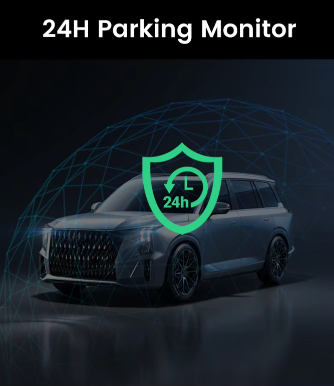 Cross-border 3.69inch New Model HD 4K+4G Dash Cam ADAS HD Night Vision BSD Front and Rear Recording