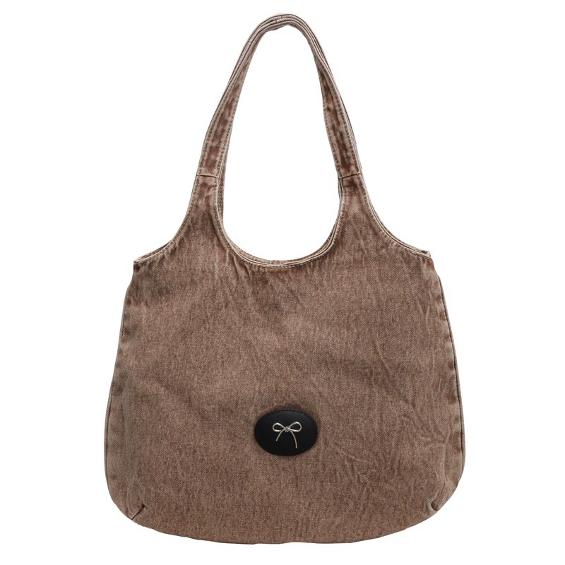 Denim shoulder bag one shoulder, one-shoulder bag
