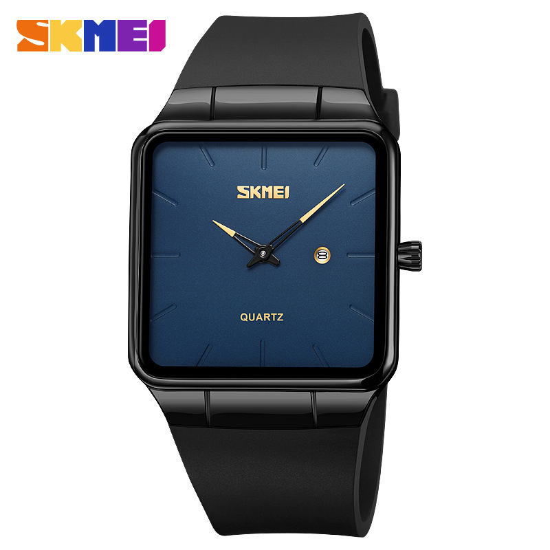 SKMEI Fashion Square reloj de hombre productos genuinos reloj de hombre de alta gama simple reloj de cuarzo impermeable