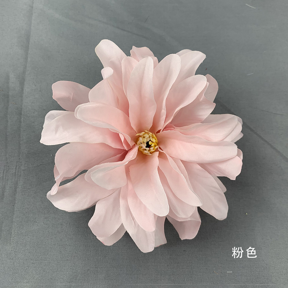 Simulación de flores de orquídea 14cm diámetro de orquídea violeta material de lámpara de flores DIY flor de pared flor de flores falsas flores