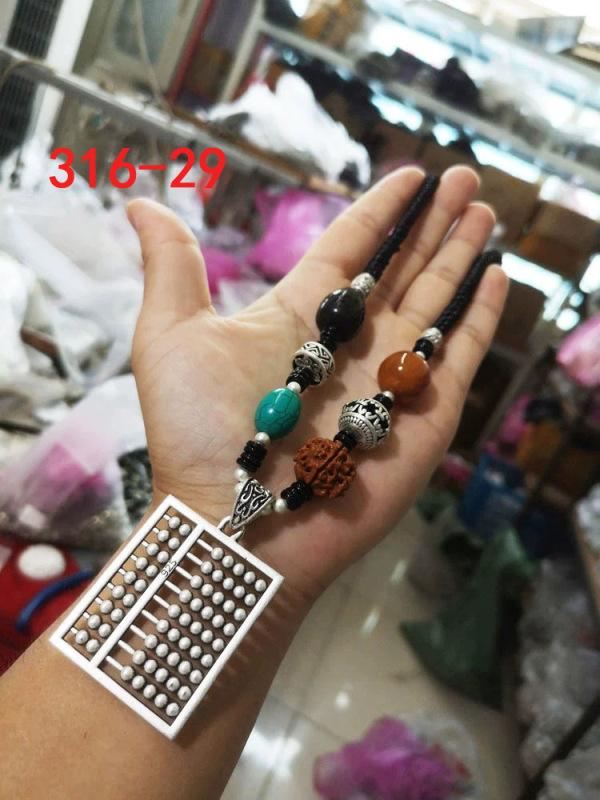 316仿古银项链毛衣链女饰品民族风复古抖音直播暴手工编绳艺长款|undefined