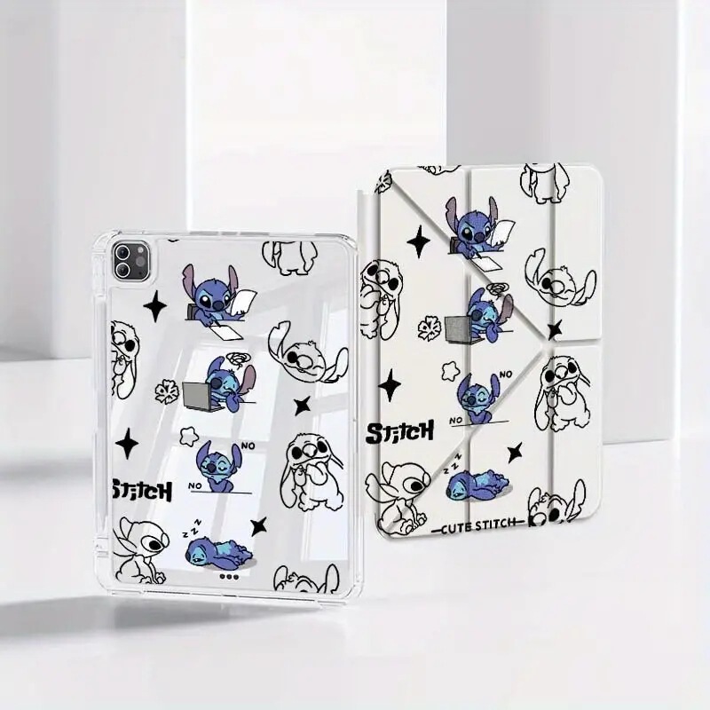 Stitch Cartoon Pattern Tablet Protective Cover Ipadpro/8/910Th/2024Pro11Air4/5/6/7 Stitch Cartoon Pattern Tablet Protective Cover Ipadpro/8/910Th/2024Pro11Air4/5/6/7