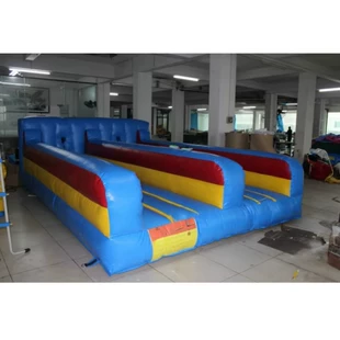 Надувная игра-гонка на батуте 12×3×2 5 м