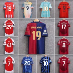 サッカーの服はヨーロッパのチャンピオンズリーグのバルセロナのユニフォームの馬の競技国の米の阿森納マンチェスター・ユナイテッドのマイアミ・バイエルンの半袖の上着です。