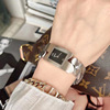 Square steel belt, wavy fashionable design women's watch