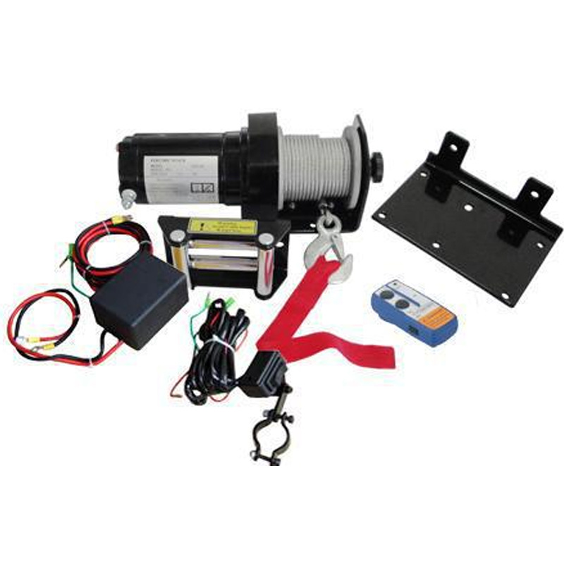 专业加工各种类型绞盘 ATVj绞盘 钢索直流电动绞盘量多从优批发