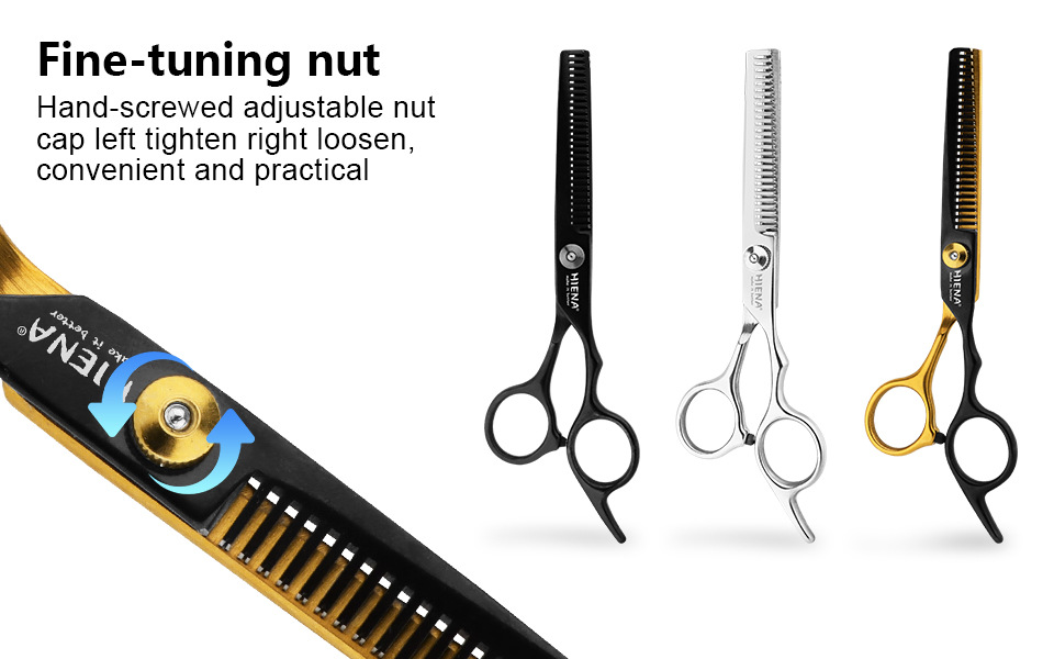 HIENA Cross-border Export Professional Set For Cutting Bangs, Thinning Scissors, And Hairdressing Scissors_voghion.com