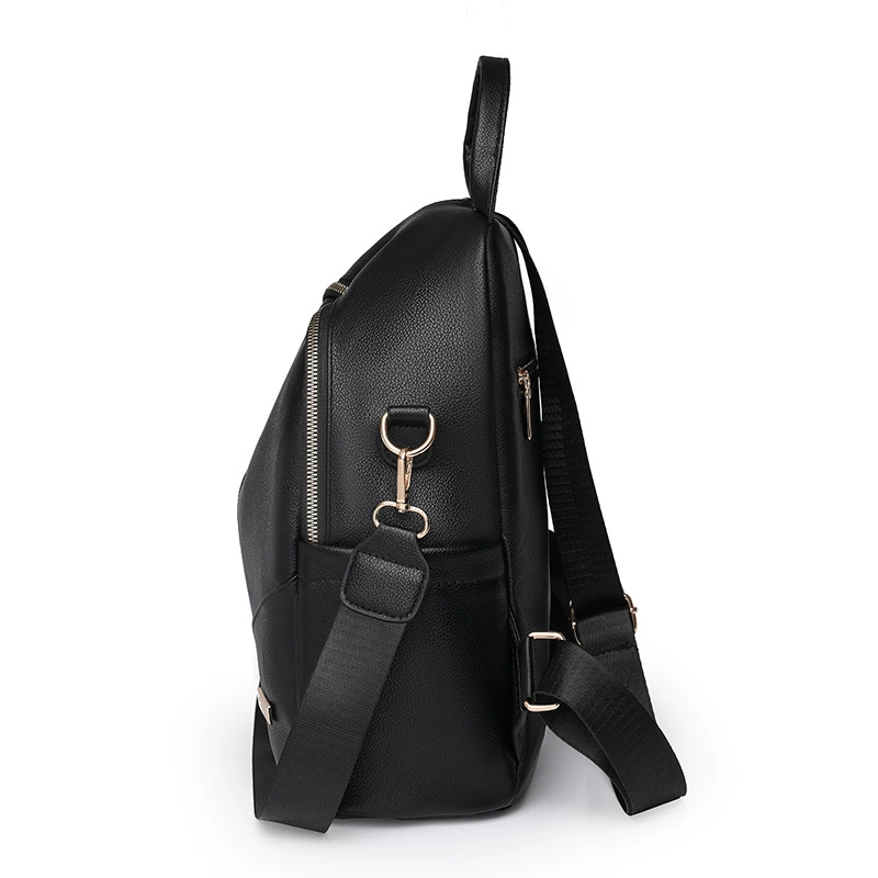 Polyurethane winter capacious backpack for leisure for traveling, for import, 2023