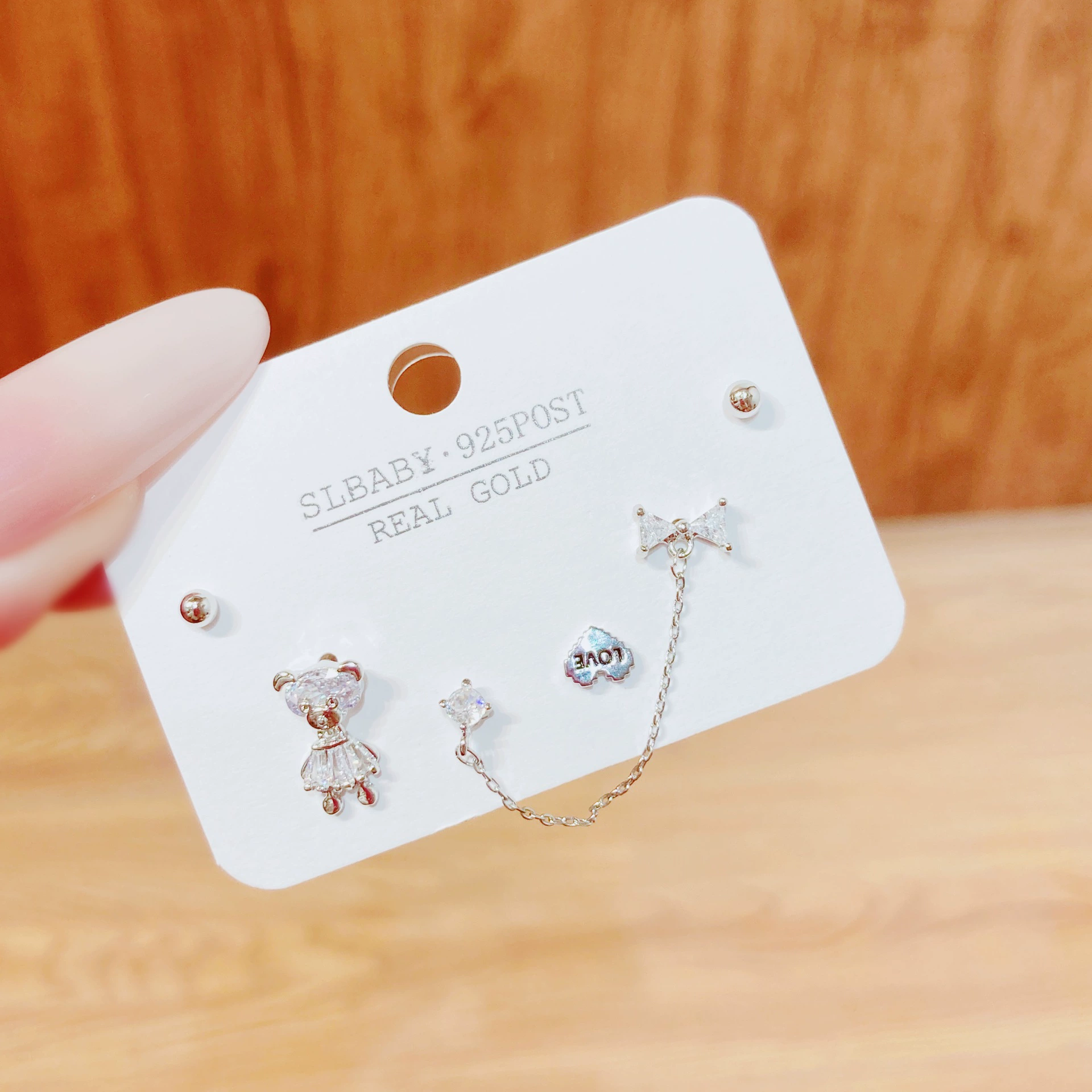 Серебряная игла, цепочка, серьги, образец серебра 925, простой и элегантный дизайн, корейский стиль
