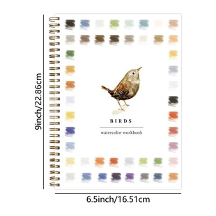 �羳��Ʒwatercolorworkbookˮ�ʌ�����ɫ�������Ի��Bˮ�ʮ���