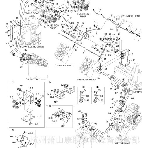 120703-00087空心螺钉DP222CC斗山