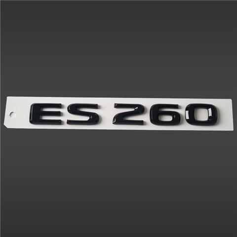 Suitable for Lexus Is300Es260Es200 Car Logo 300H Modified Es260 Tail Logo Decorative Letter Sticker
