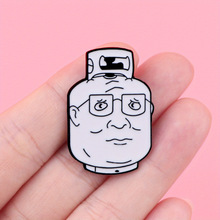 T 35422 Office character alloy brooch �칫������Ͻ�����