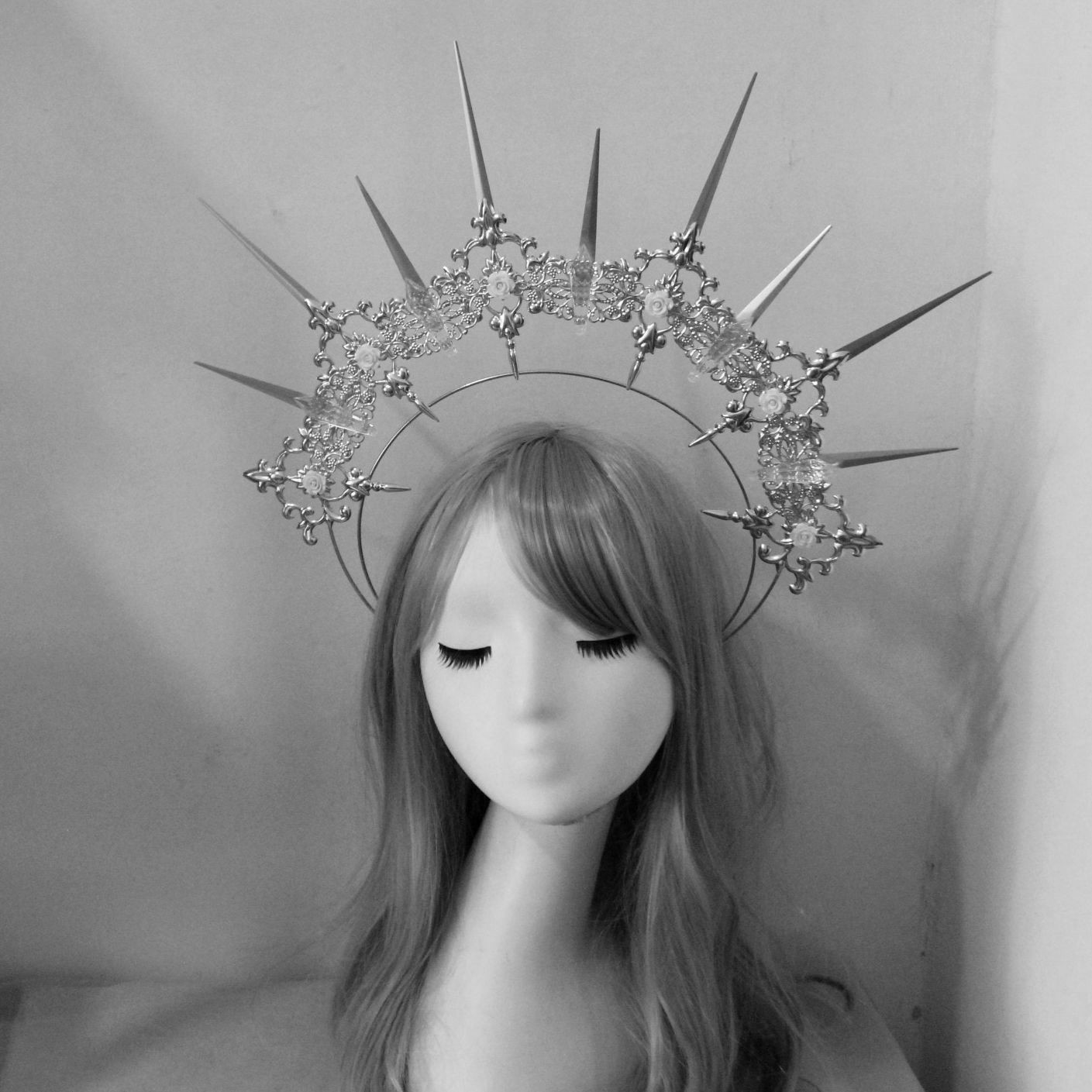 Diy hecho a mano apertura Lolita corona material paquete hecho a mano foto gótico retro joyería combinación Accesorios