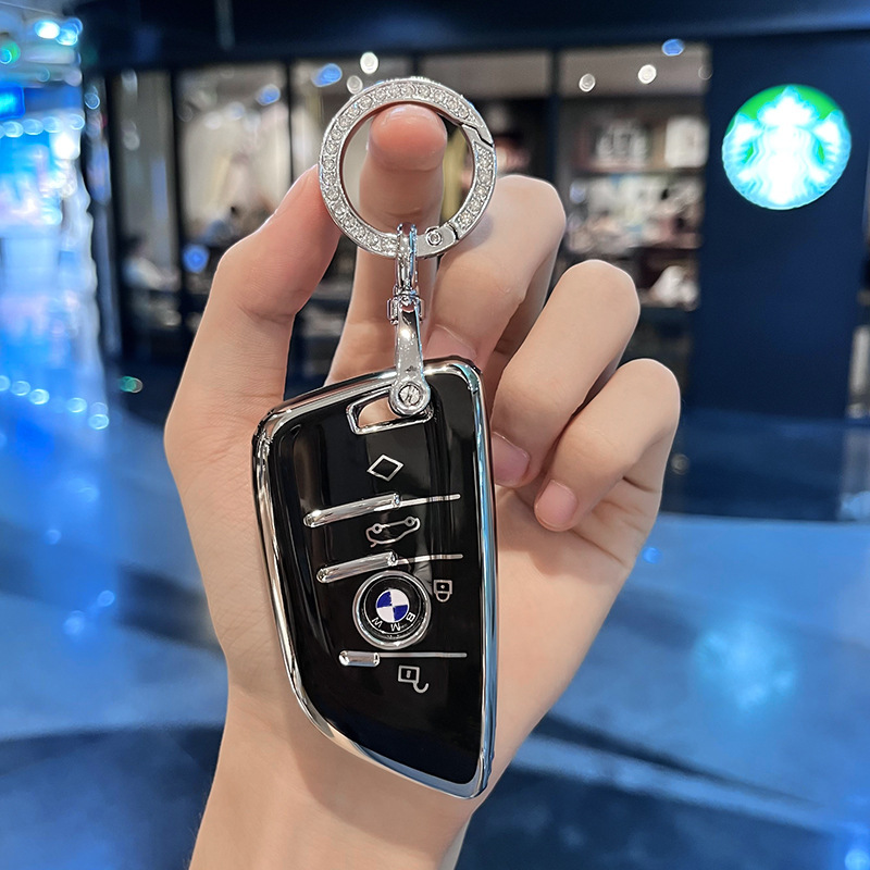 Bmwの鍵カバー1系2系3系5系7系x 1x3x5シェルバックル高級530 li高級女性を適用します。|undefined