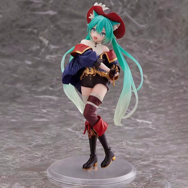 Фигурка Hatsune Miku Fairy Tale Wonderland Chu Yin — в стиле Кот в сапогах, 2D аниме коллекционная