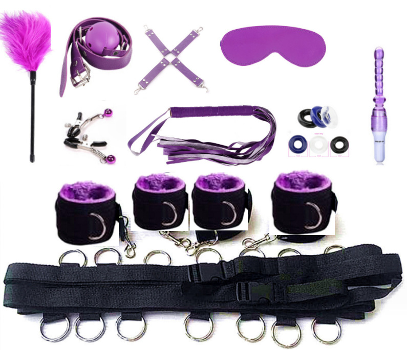 Transfronteriza smsexy esposas cinturón de Unión ajustable mano y pie cama correa de Unión pareja suministros para adultos al por mayor