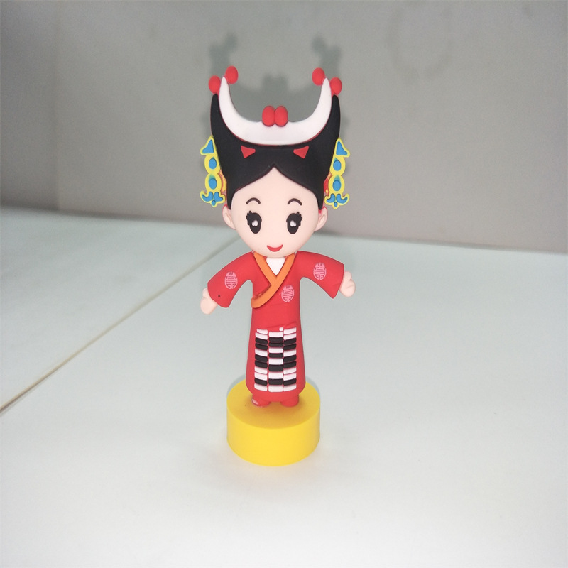 东莞软胶制品厂 供应滴料玩具 动漫公仔 手办模型 美少女来图订购