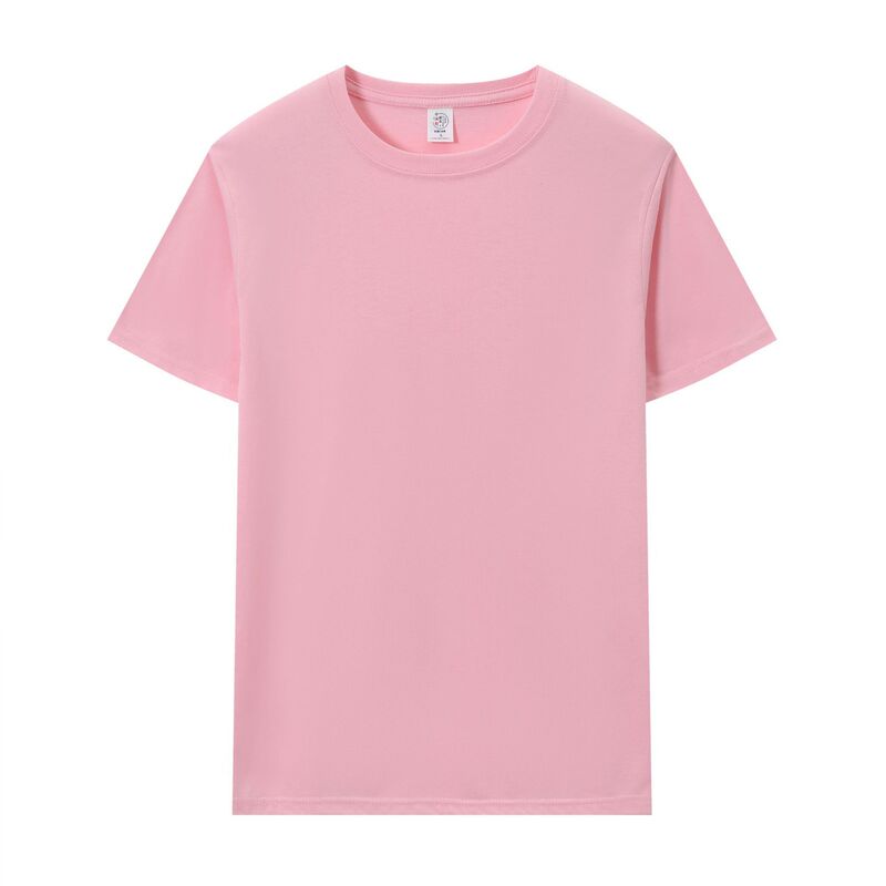 夏半袖Tシャツ、日常作業服、クラス服、ポリエステルラウンドネック文化シャツ、スポーツレジャートップス|undefined
