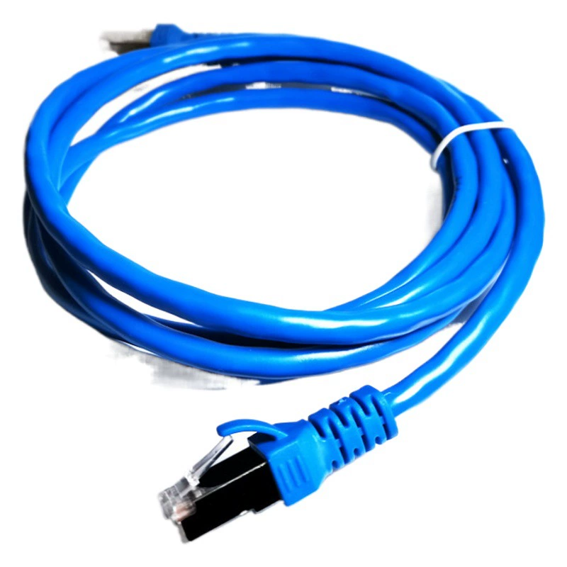 Оптовая продажа сетевого кабеля Zhanhong, готовый продукт категории 5e, кабель витая пара с кристаллическим коннектором, высокоскоростная передача данных для 1m компьютеров.