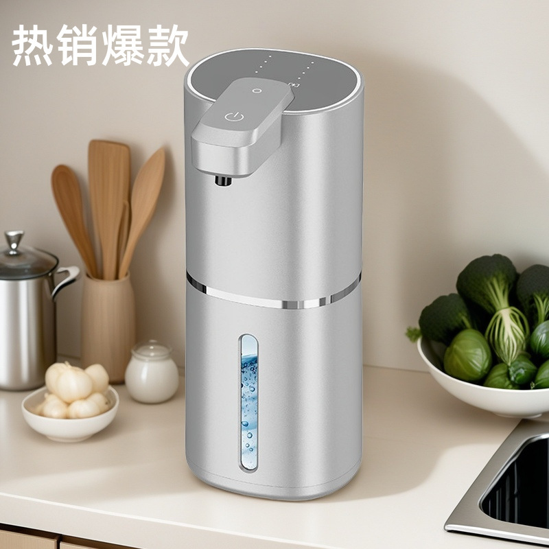 跨境新款K1Pro智能感应泡沫洗手机自动皂液器电动洗手液机壁挂式|undefined