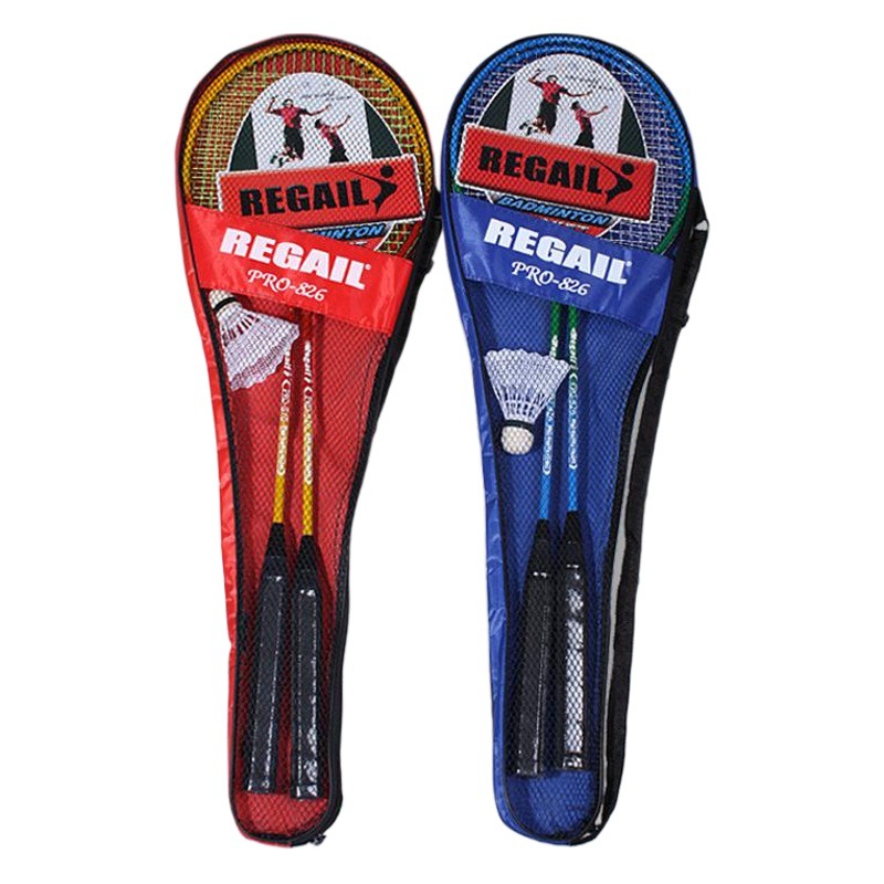 Genuine goods REGAIL badminton racket 826 practice racket badminton racket wholesale send ball
