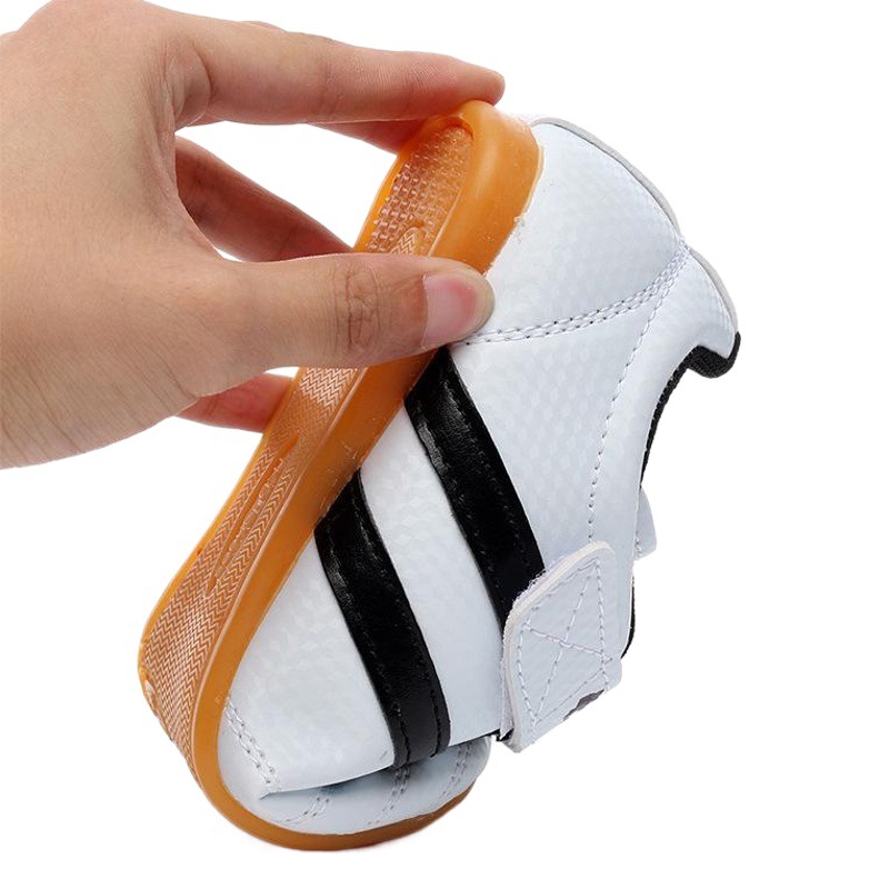 Feifei zapatos de boxeo para niños productos genuinos hombres y mujeres adultos taekwondo zapatos tendón inferior transpirable resistente al desgaste zapatos de entrenamiento