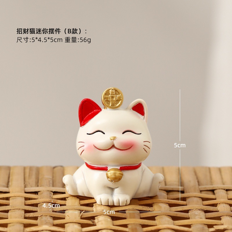 クリエイティブ招き猫携帯電話スタンドオフィスデスクトップ装飾怠け者かわいい漫画タブレットスタンド|undefined