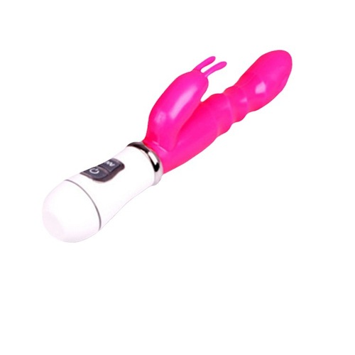 Rabbit stick vibrator vibration frequency conversion AV adult products double G-spot sex stick female masturbation device manufacturer Huole