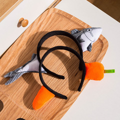 Say hello to the headband carrot hairband—same quirky, cute design as the Korean online sensation's trendy accessory for washing your face while wearing it!