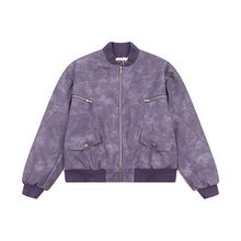 美式街头复古拉链口袋PU皮夹克男款夹克年春夏小众感