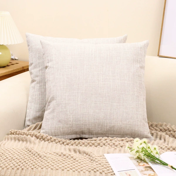 Beige pillowcase