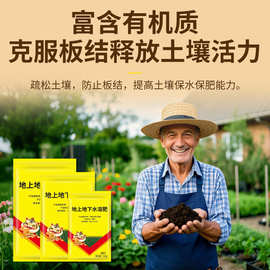 地上地下有机质肥料补充土壤有机质净化土壤细菌害虫抗重茬营养液