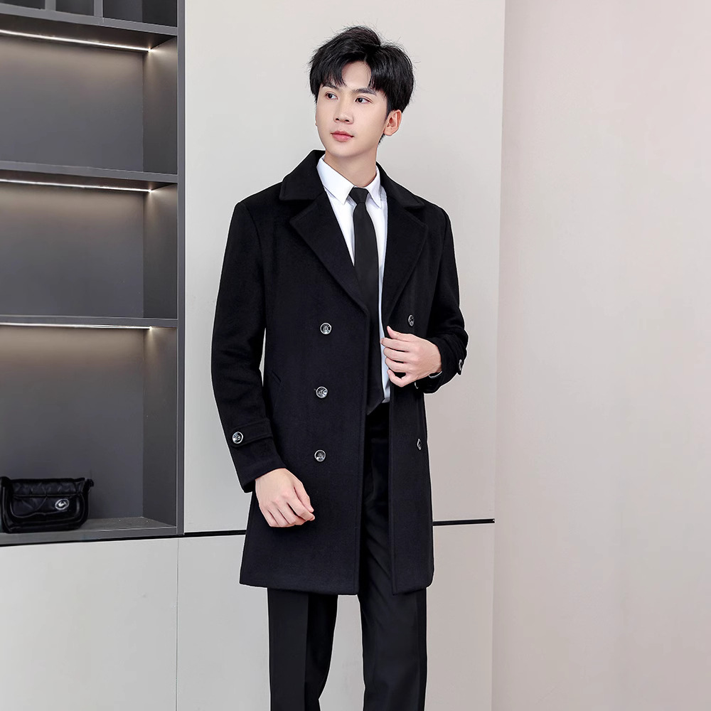 남녀 비즈니스 복장 양모 코트 공무원 은행 호텔 프런트 데스크 점원 바지