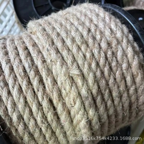 黄麻绳三股绳拔河比赛绳码头绳麻绳