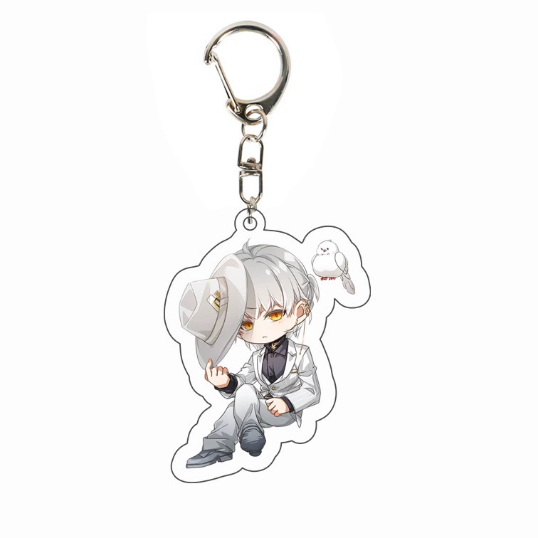 [Double layer] peripheral acrylic keychain